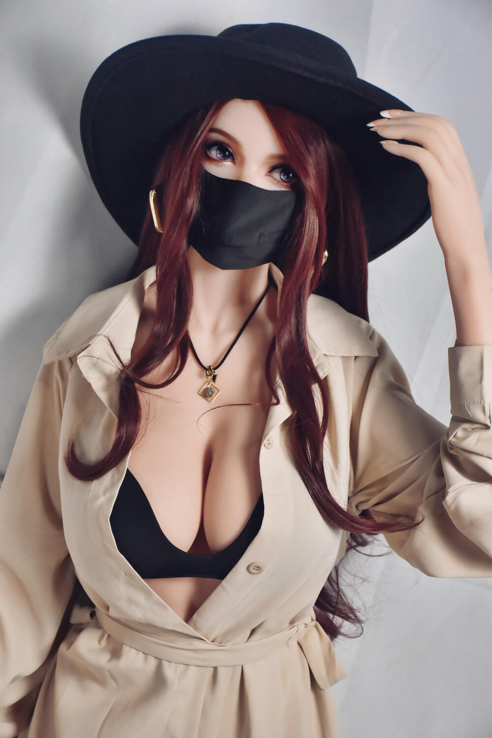 Reseña de la muñeca sexual de silicona Kurokawa Mio de Elsababe Doll (150 cm/4 pies 11 pulgadas)