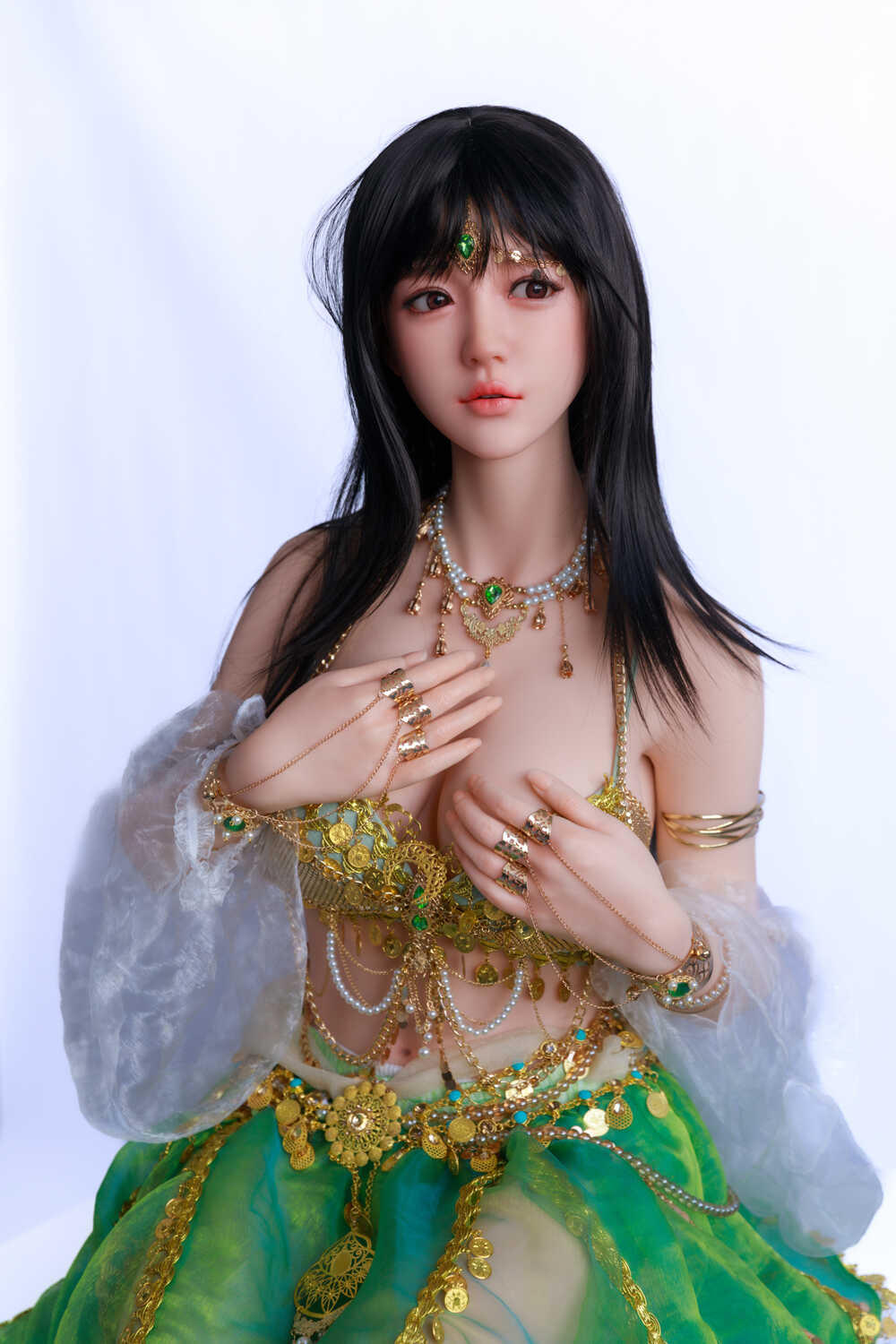 Reseña de la muñeca sexual de silicona de copa D de 153 cm/5 pies: Vita Brown de Sanhui Dolls: una experiencia completa