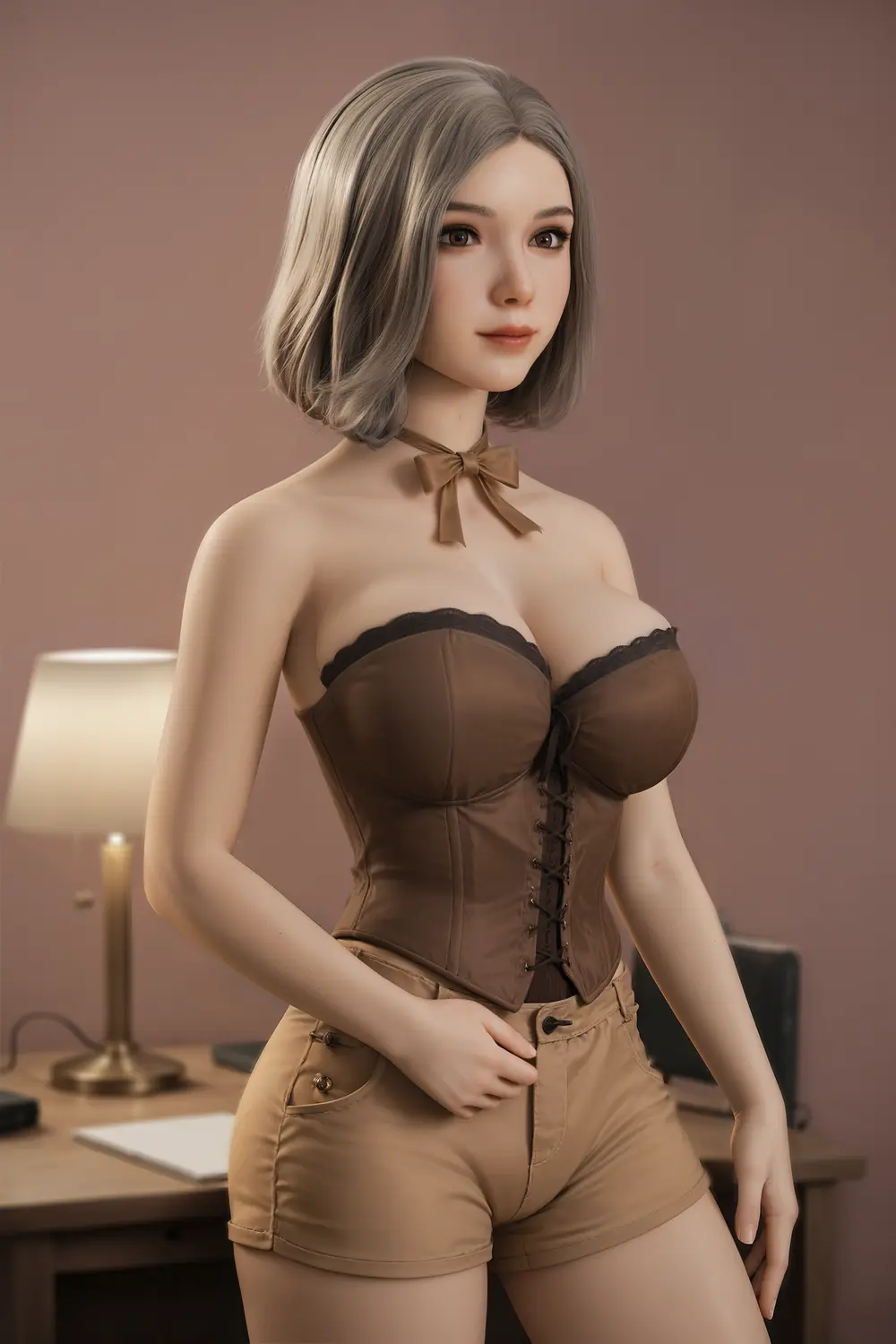 Análisis a fondo de la muñeca sexual de silicona con cabeza de copa N de 153 cm/5 pies - Fanika de Aibei Doll