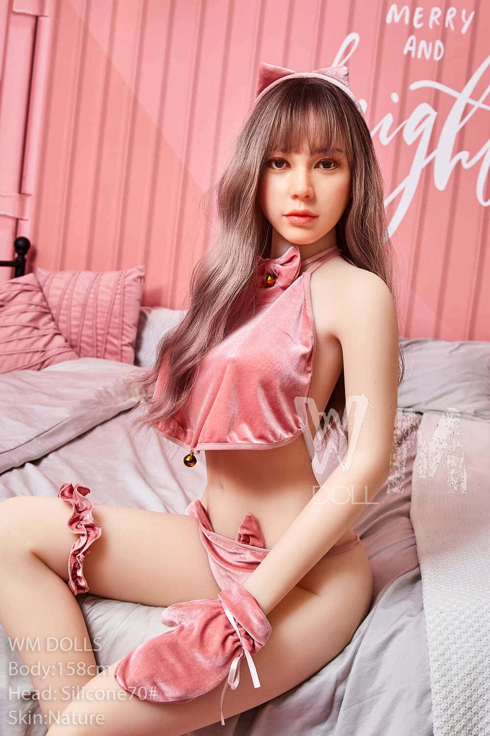 Reseña de la muñeca sexual de silicona con cabeza de copa D de 158 cm/5 pies 2 - Alessia de WM DOLLS
