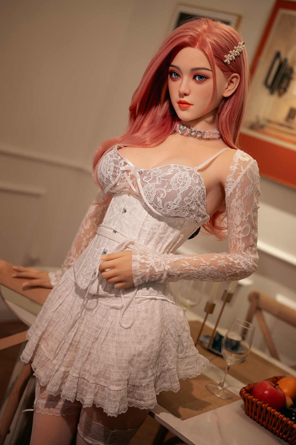 Muñeca sexual de silicona con cabeza de copa C de 160 cm/5 pies 3 pulgadas - Reseña de Penny Whit: Explorando la experiencia de la muñeca Rosretty