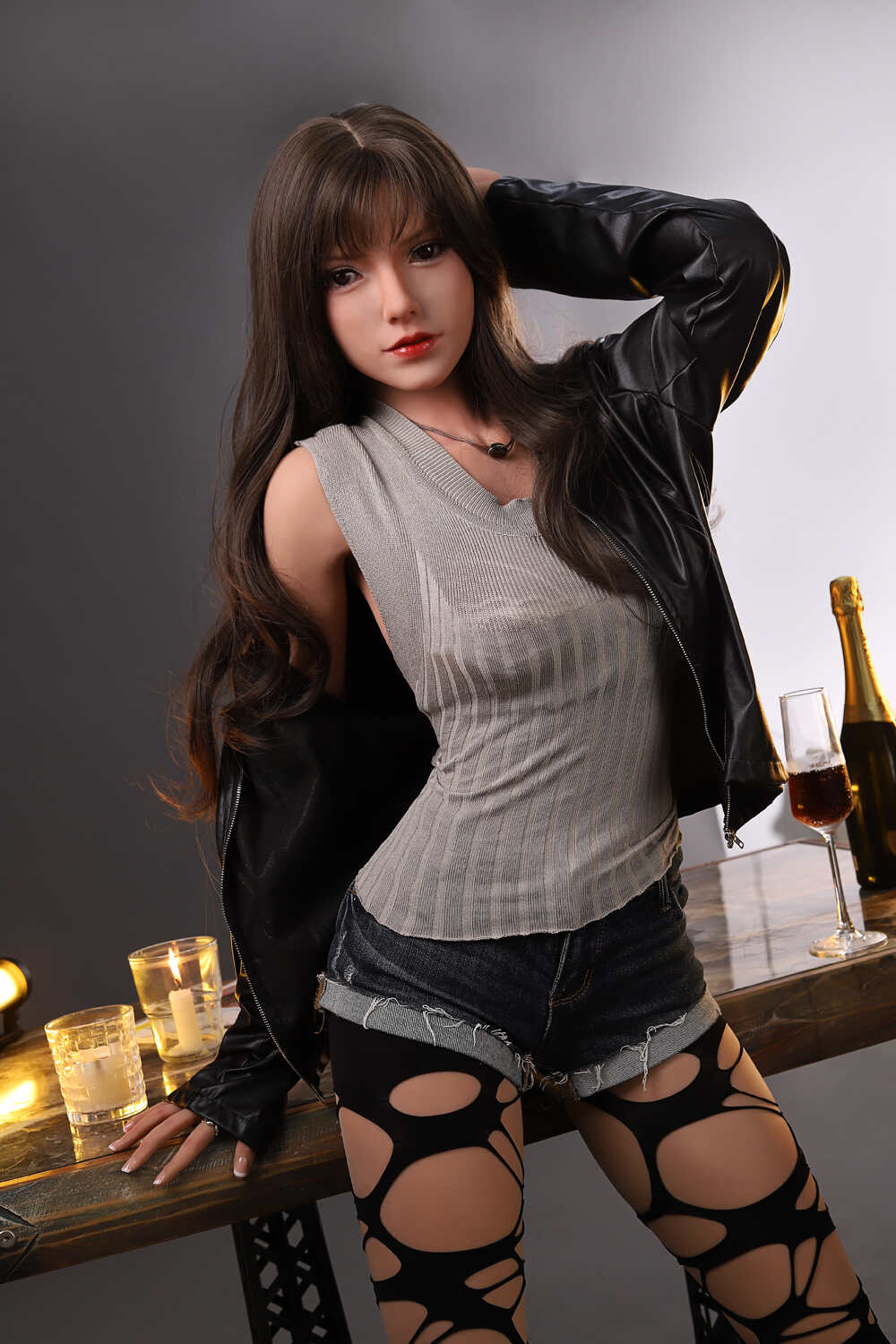 Reseña de la muñeca sexual de silicona con cabeza de copa D de 160 cm/5 pies 3 pulgadas - Calie de JXDOLL