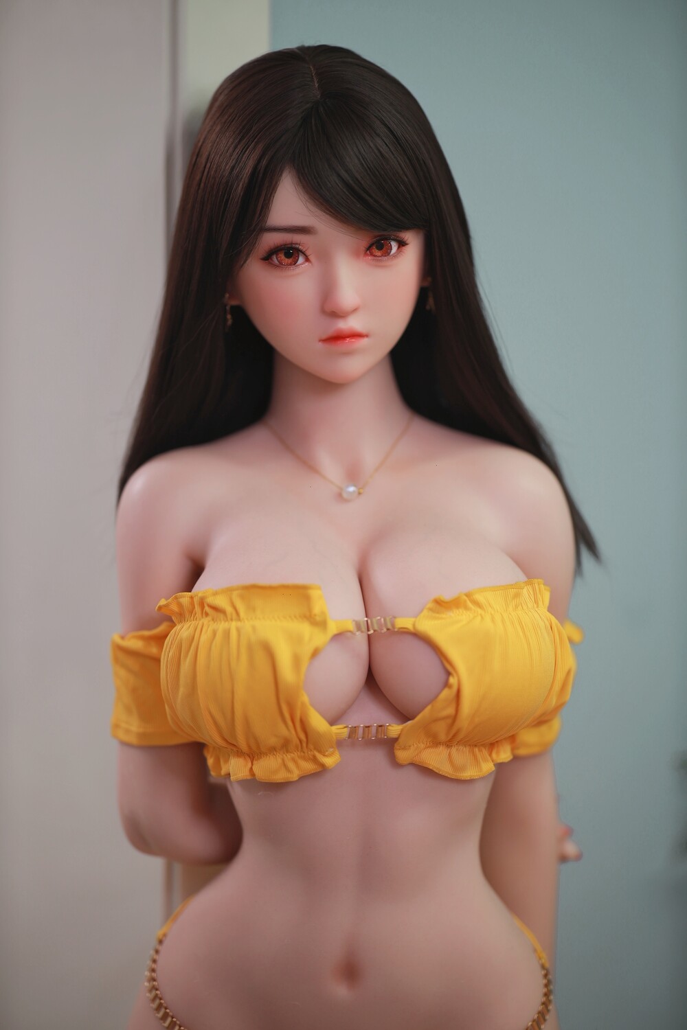 Reseña de la muñeca sexual de silicona Lian Meng (161 cm/5 pies 3 pulgadas) con copa G - JY Doll