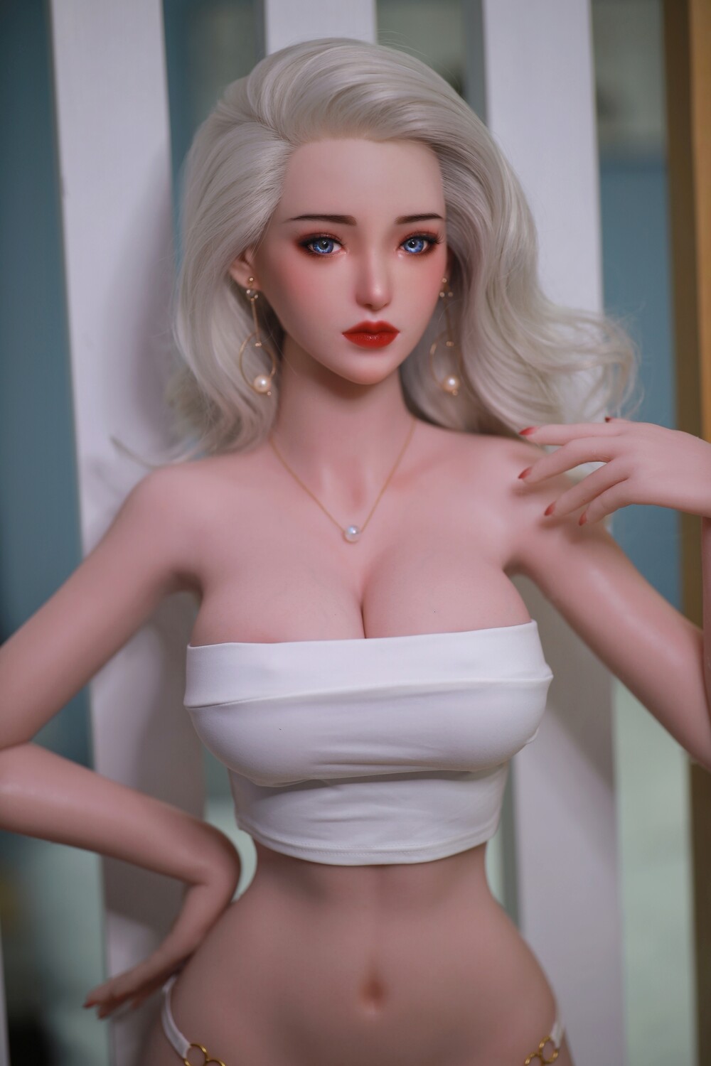 Reseña de la muñeca sexual de silicona de 161 cm/5 pies 3 pulgadas con copa G - Xing He de JY Doll