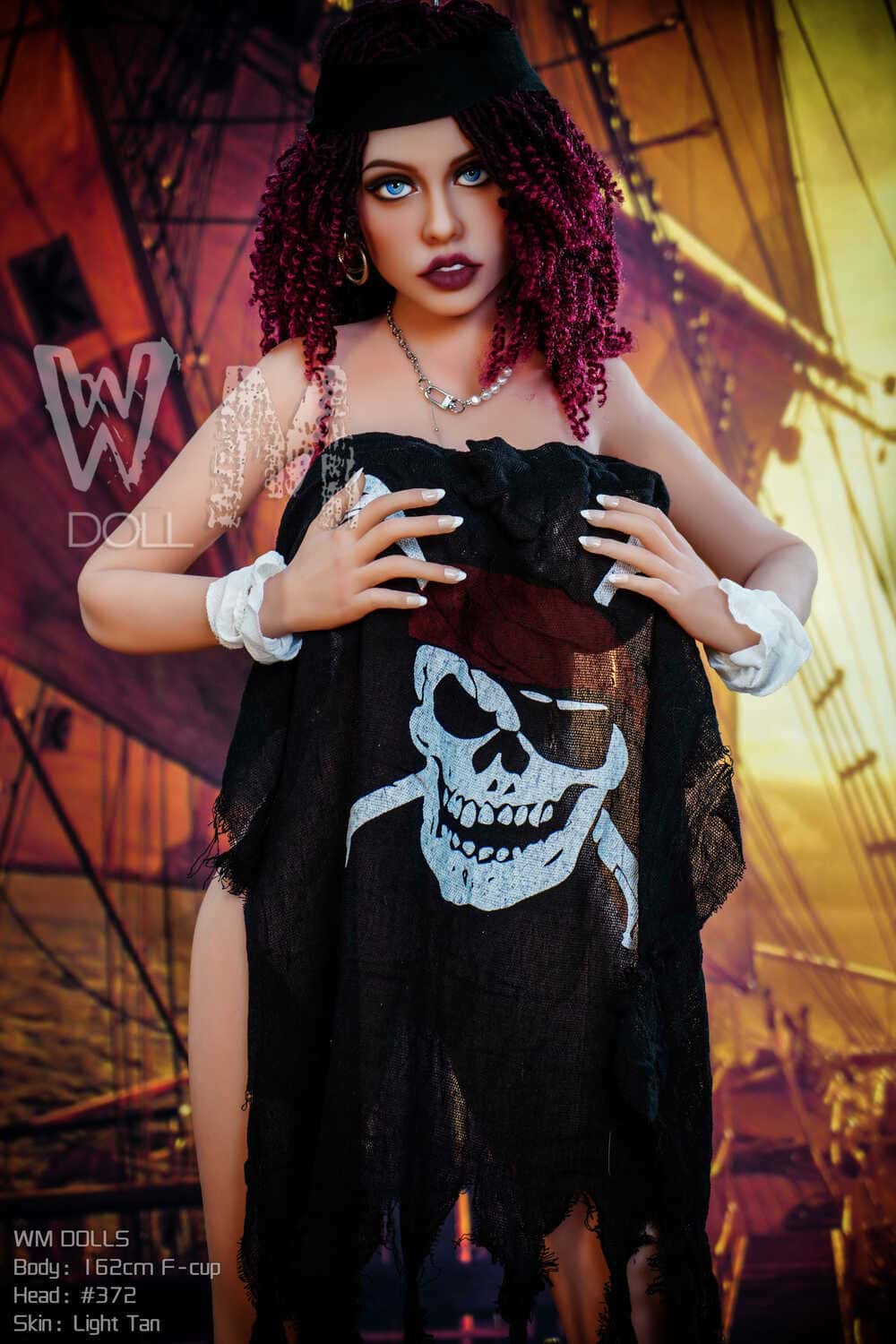 Reseña de la muñeca sexual de TPE de copa F de 162 cm/5 pies 4 pulgadas - Afra Toland de WM Dolls