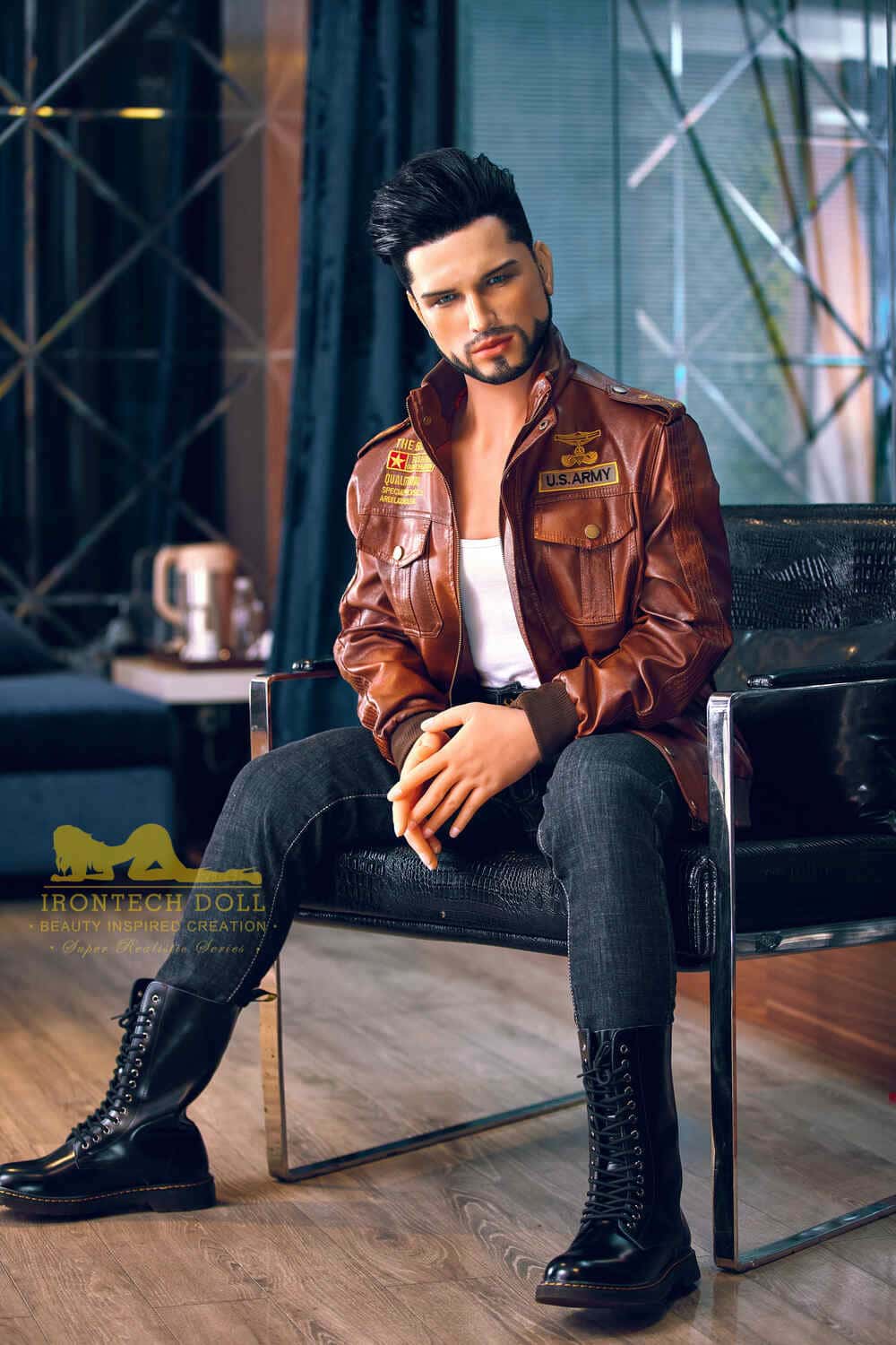 Kevin de Irontech Doll: Análisis detallado de la muñeca sexual masculina de silicona con cabeza de piel bronceada de 162 cm/5 pies 4 pulgadas