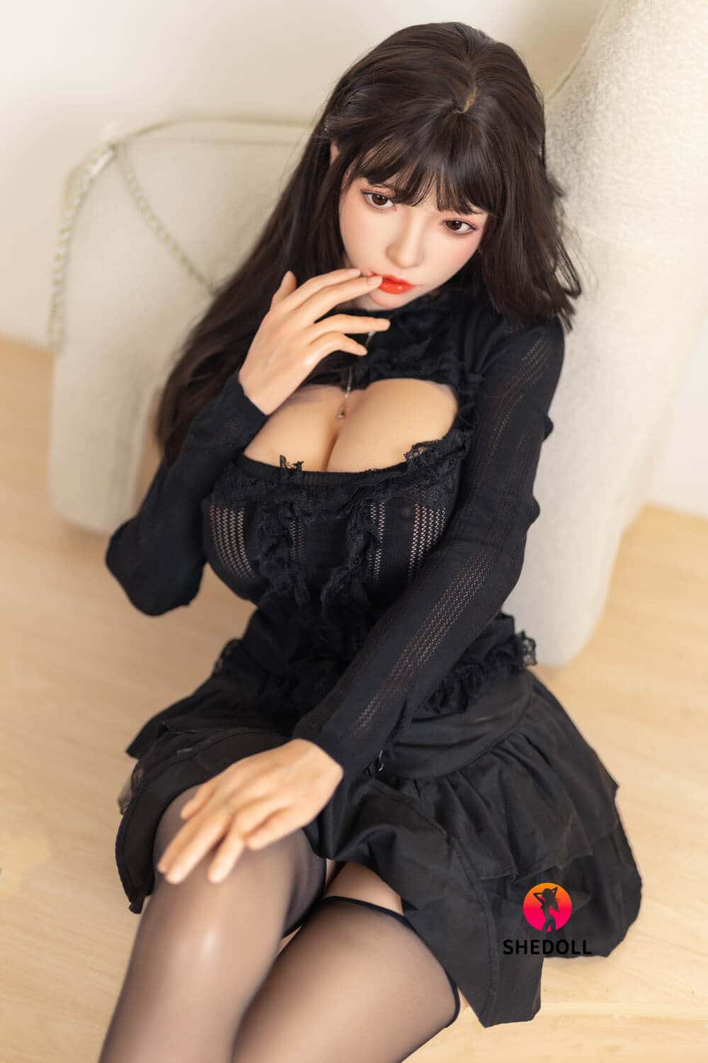 Análisis completo de la muñeca sexual Qiangwei de SHEDOLL con cabeza de silicona y copa H de 163 cm/5 pies 4 pulgadas