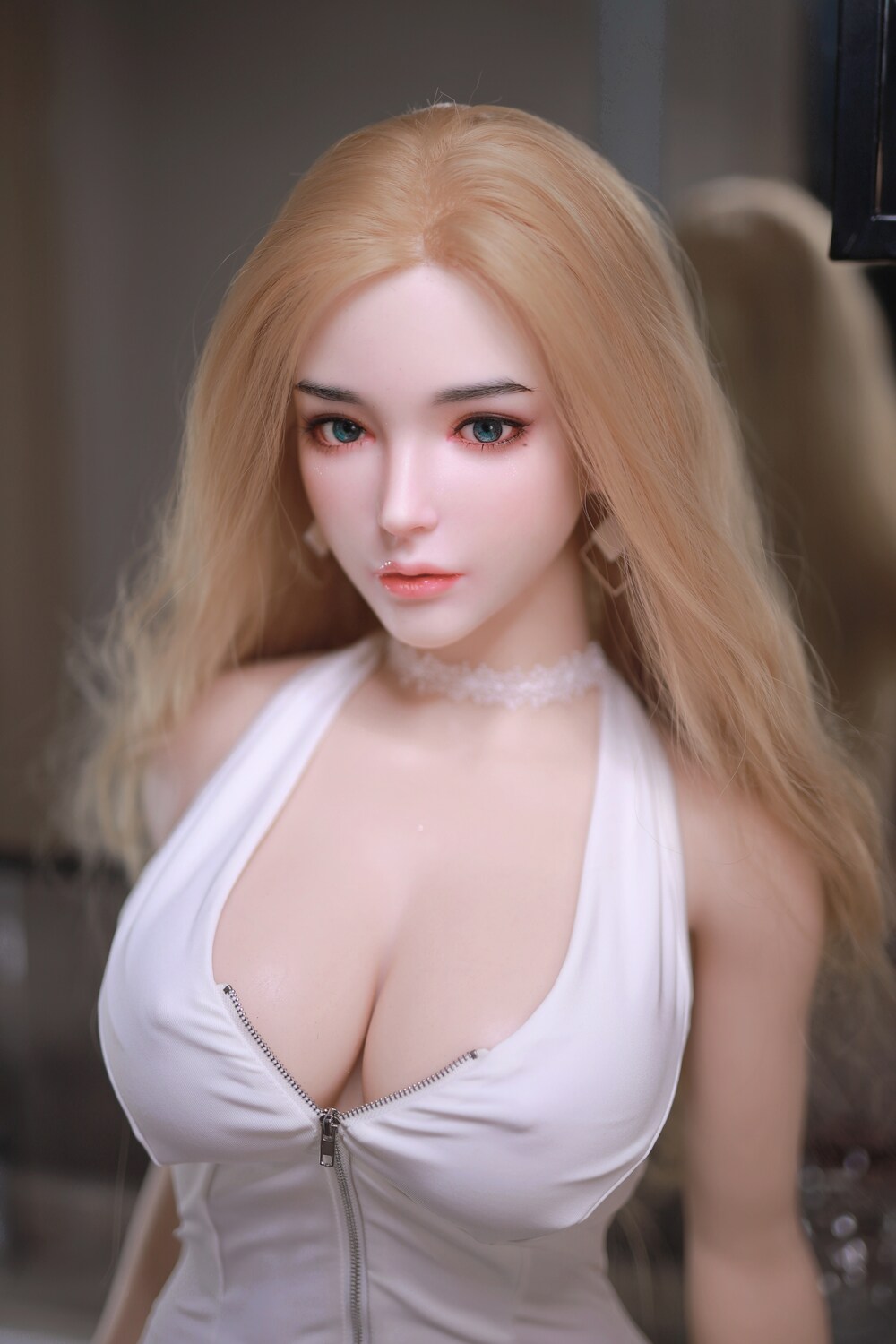 Reseña de la muñeca sexual de silicona Esther Christ de JY Doll, copa F, 163 cm/5 pies 4 pulgadas