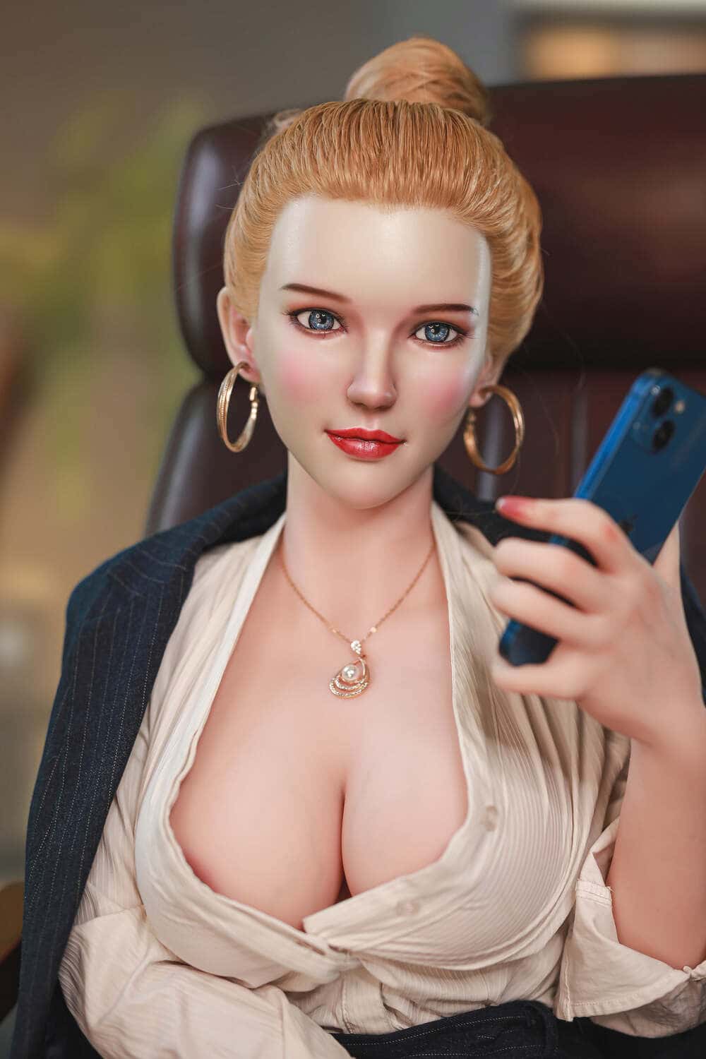 Reseña de Emily Aly, muñeca sexual con cabeza de silicona y copa K de 163 cm/5 pies 4 pulgadas - JY Doll