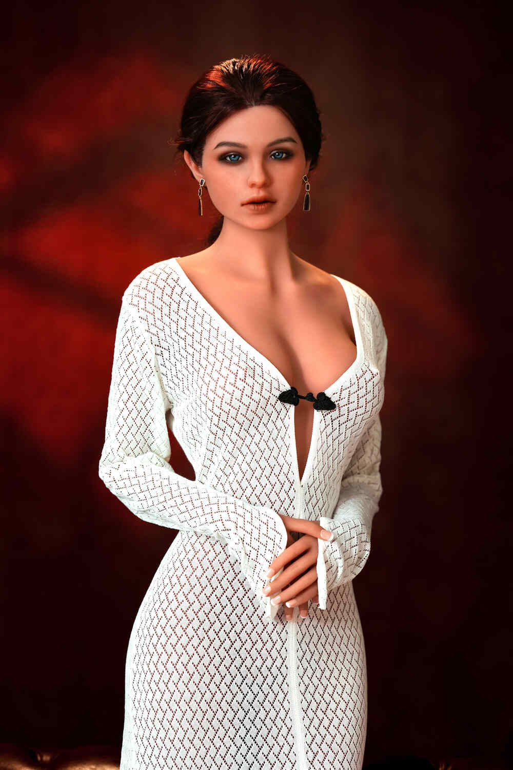 Reseña de la muñeca sexual de silicona con cabeza de copa G de 166 cm/5 pies y 5 pulgadas - Lillian en color naranja
