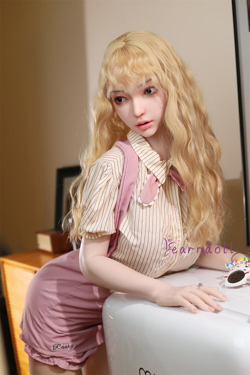 Muñeca sexual de silicona Goya Eero de 167 cm/5 pies y 6 pulgadas, copa F: Versión con textura de piel real de YearnDoll