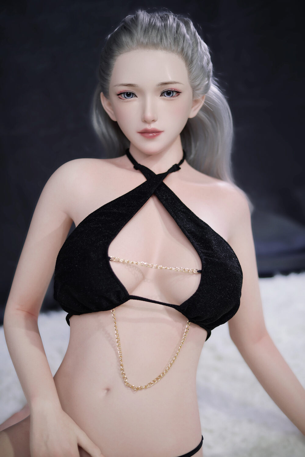 Reseña de la muñeca sexual de silicona con cabeza de copa D de 168 cm/5 pies y 6 pulgadas - Bai Ji de XY Doll