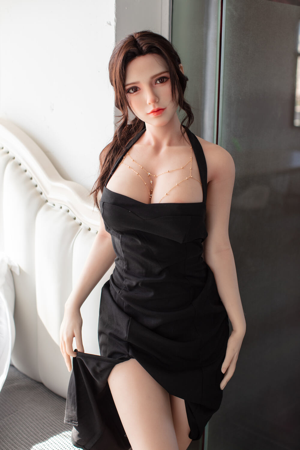 Muñeca sexual de silicona con cabeza de copa D de 171 cm/5 pies 7 pulgadas, Julie de Starpery Doll: Análisis completo