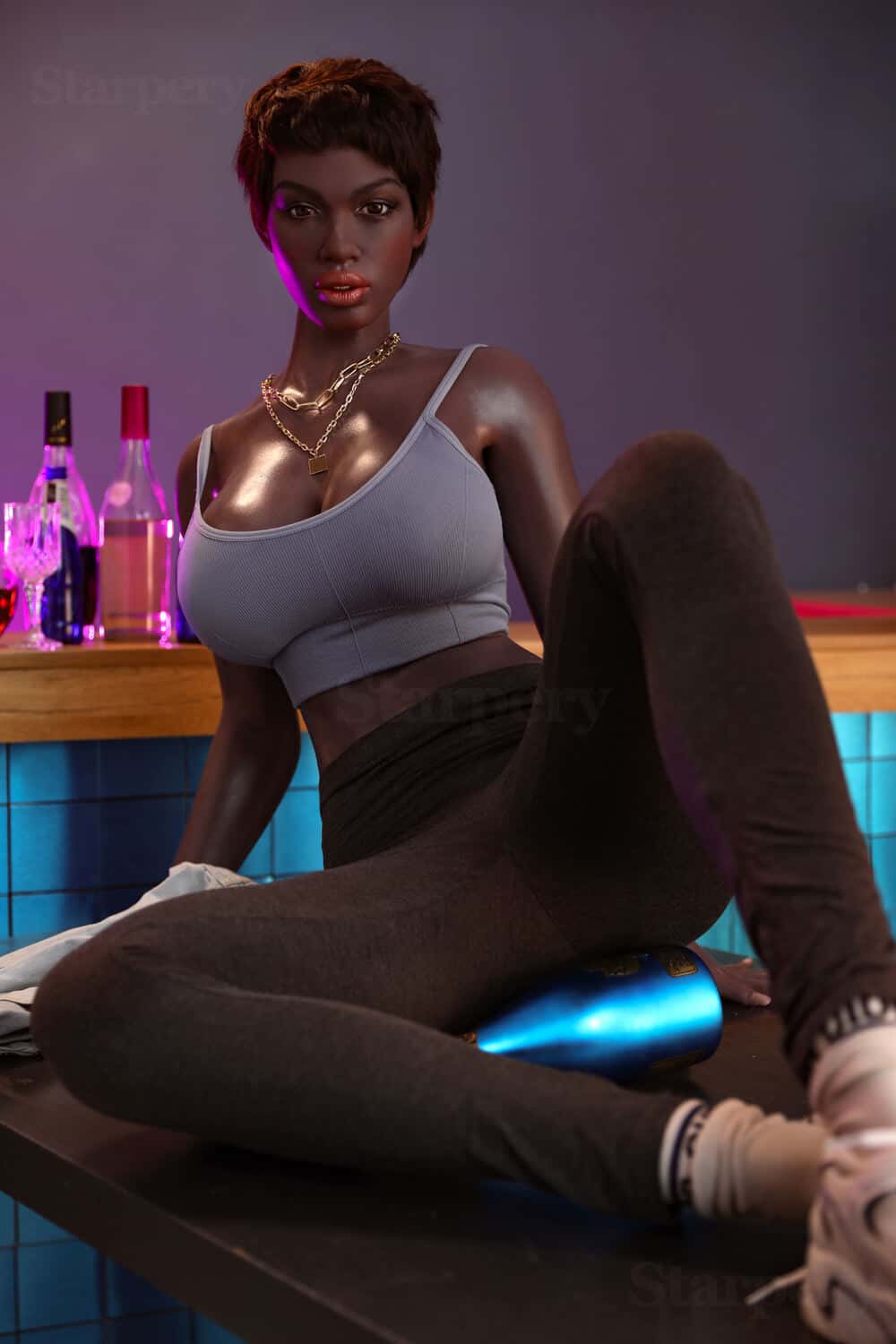Reseña de la muñeca sexual de silicona con cabeza de copa G de 174 cm/5 pies 8 pulgadas - Keisha de Starpery Doll