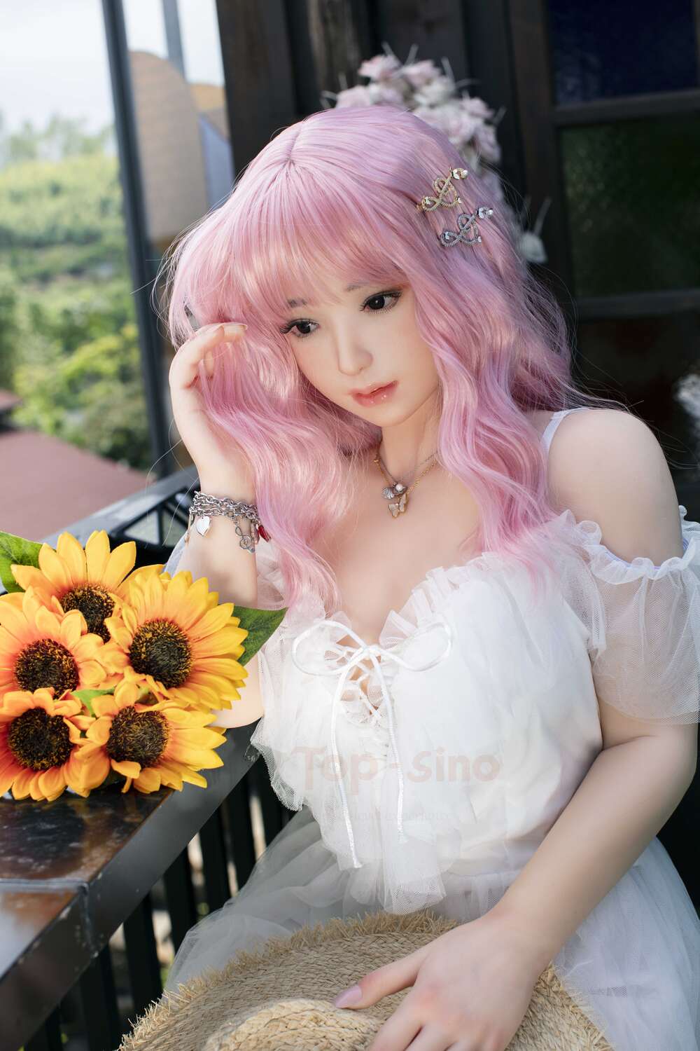 Reseña de la muñeca sexual de silicona Mirei de 148 cm/4 pies 10 pulgadas con copa E - Sino Doll