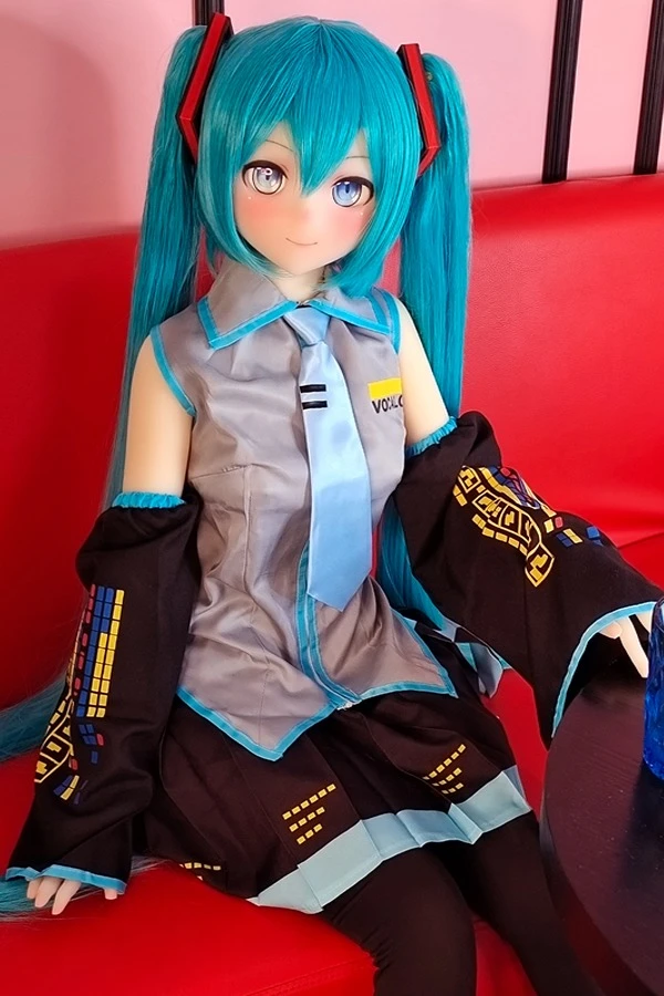 Reseña de la muñeca sexual de anime Autome Doll Blue Twin Ponytail, inspirada en Hatsune Miku, 145 cm