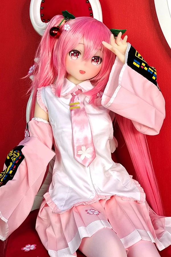 Reseña de Autome Doll: Adorable muñeca sexual rosa de 145 cm con coleta doble, inspirada en el anime