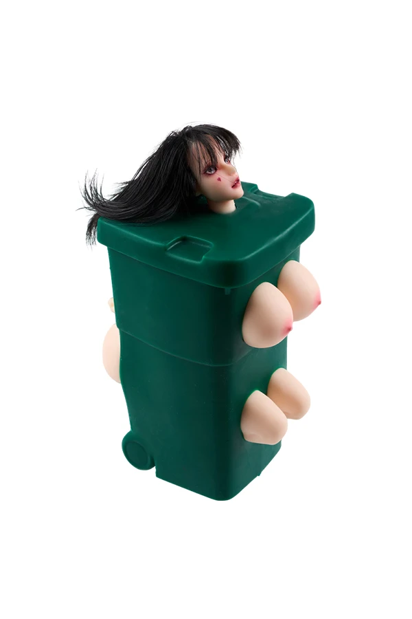 Reseña de MRL DOLL: Muñeca sexual "Trash Can Girl" Hallie con trasplante de cabello