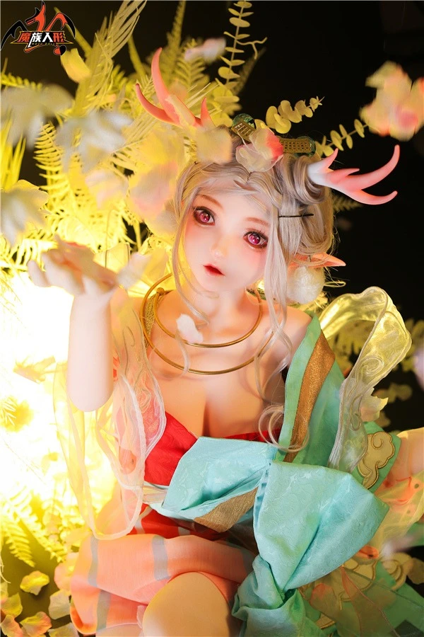 Muñeca sexual misteriosa de anime MOZU Aisha de 145 cm con atuendos de cortesía
