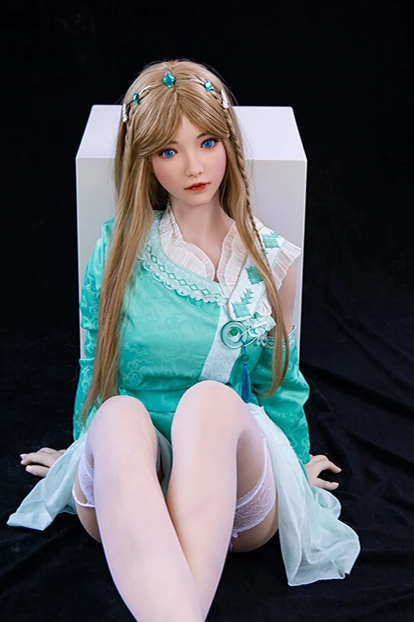 DIMU DOLL Georgina Muñeca sexual de 158 cm con cabeza de silicona y cuerpo de TPE