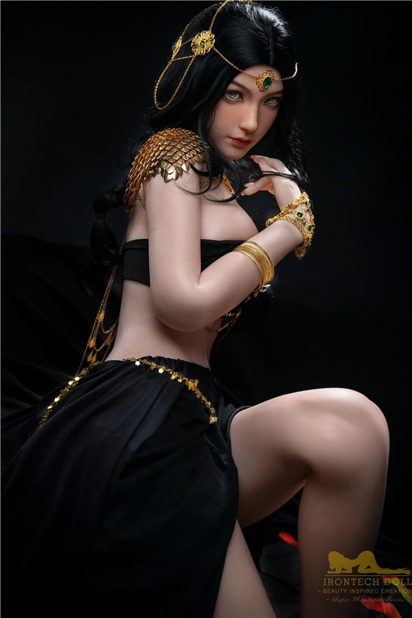 Impresionante muñeca sexual de fantasía Miranda de Irontech Doll, 166 cm