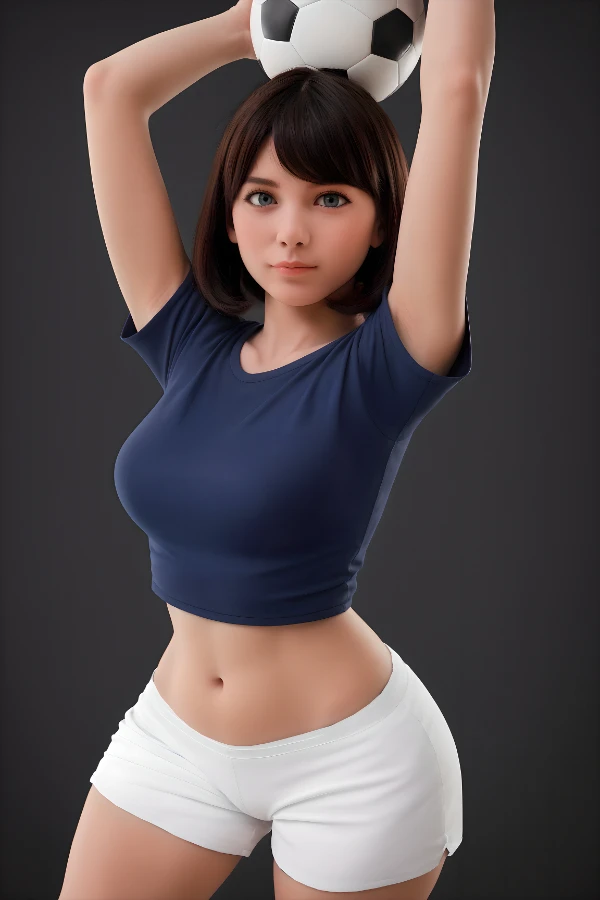 Muñeca Aibei Jade 151cm con cabeza de silicona y trasero grande Diseño lindo Incluye segunda cabeza gratis