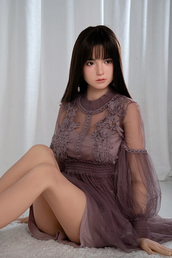 Muñeca sexual japonesa asiática realista AXB Adelyn de 166 cm con cabeza de silicona
