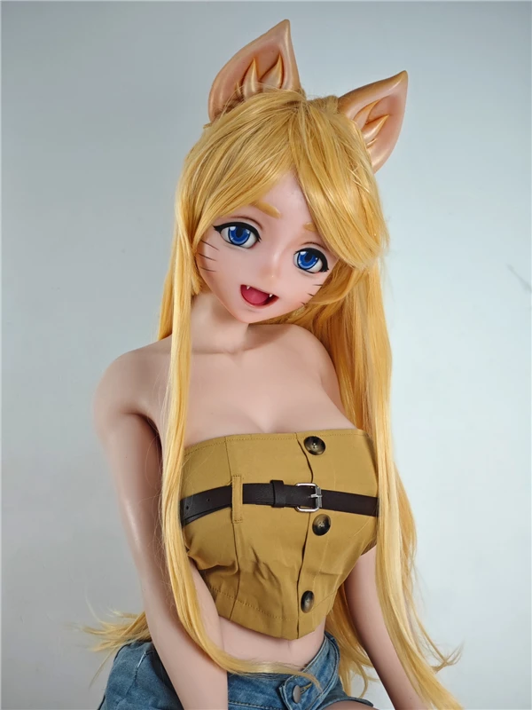Elsa Babe, muñeca sexual de gato rubia, Kako Motoko, 148 cm, análisis y reseña detallada