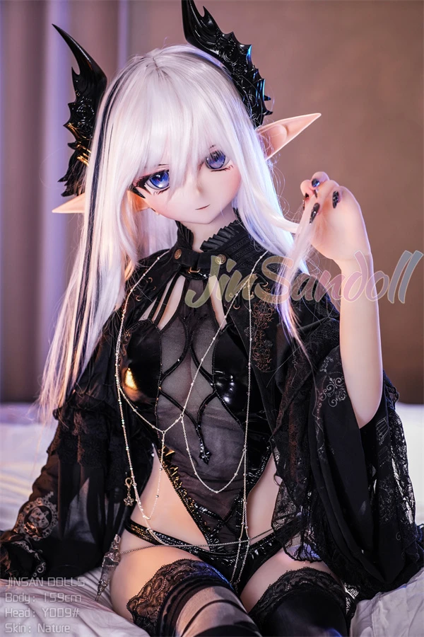 Reseña y análisis de la muñeca sexual elfa de cabello plateado WM Dolls Davina de 159 cm con segunda cabeza gratis