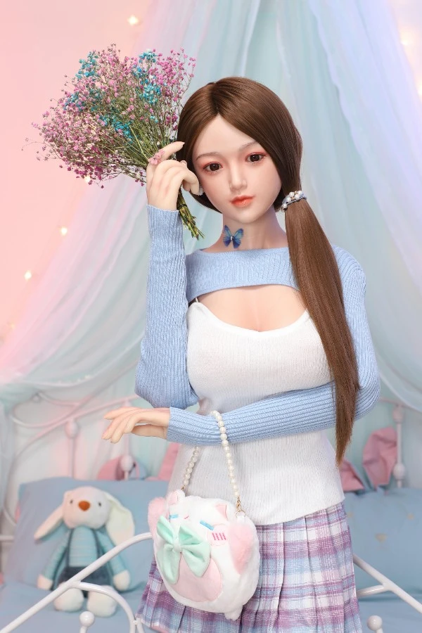 Reseña de Dime Doll Carter, muñeca sexual premium de silicona de 150 cm con cabeza y cuerpo intercambiables.