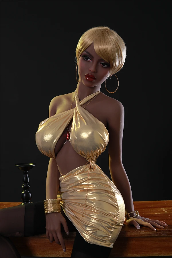 Reseña de la muñeca Rifrano Tiana de 158 cm: Explorando el realismo de una muñeca sexual africana rubia y tetona
