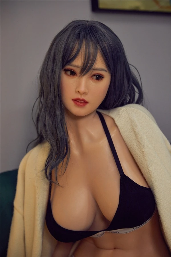 Muñeca sexual CST de silicona premium Lia de 160 cm con trasplante de cabello