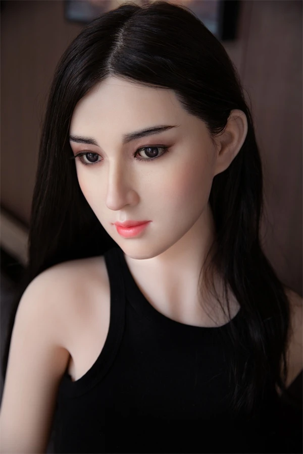 Experimenta el realismo de la muñeca sexual japonesa DIMU DOLL Alexa de 165 cm de tamaño natural con cabeza de silicona