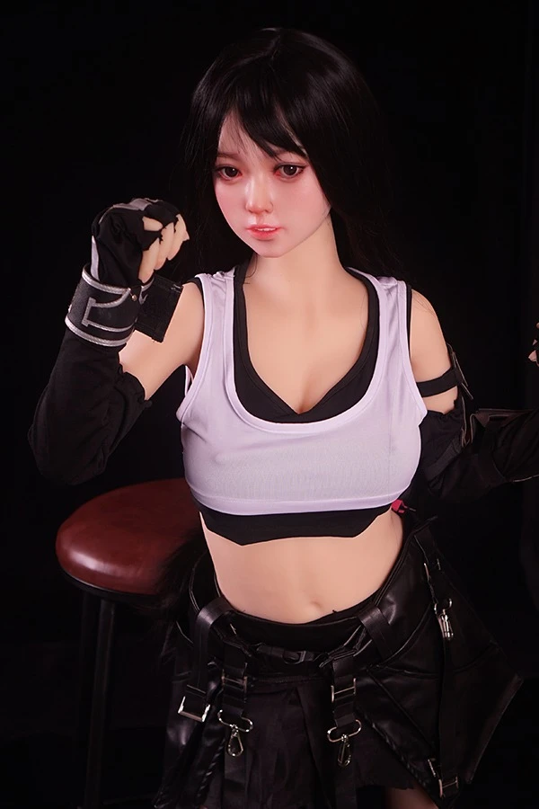 Muñeca sexual realista Hattie de 156 cm para cosplay con cabeza de silicona