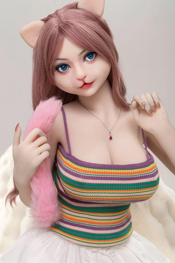Reseña de Dolls Castle: Muñeca sexual de anime con forma de gato, Maeve, 156 cm, con mandíbula móvil