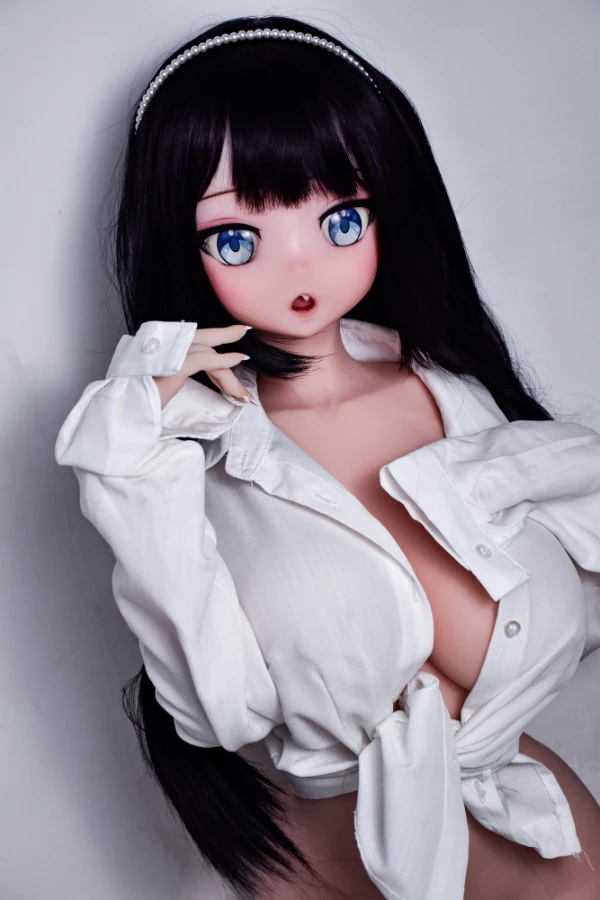 Reseña: Elsa Babe - La atractiva muñeca sexual de anime morena de 148 cm, Amano Minami, con grandes pechos