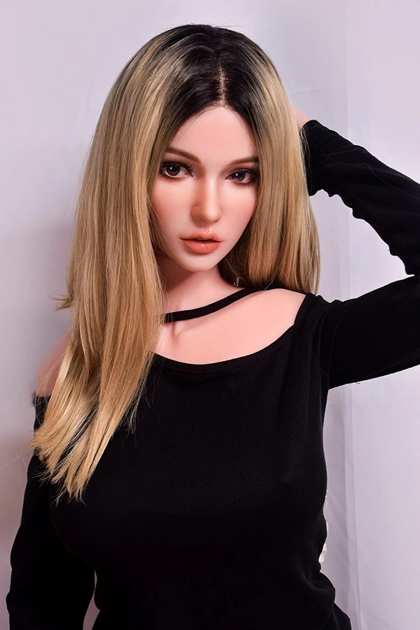 Muñeca sexual rubia madura realista Elsa Babe Hayden de 165 cm