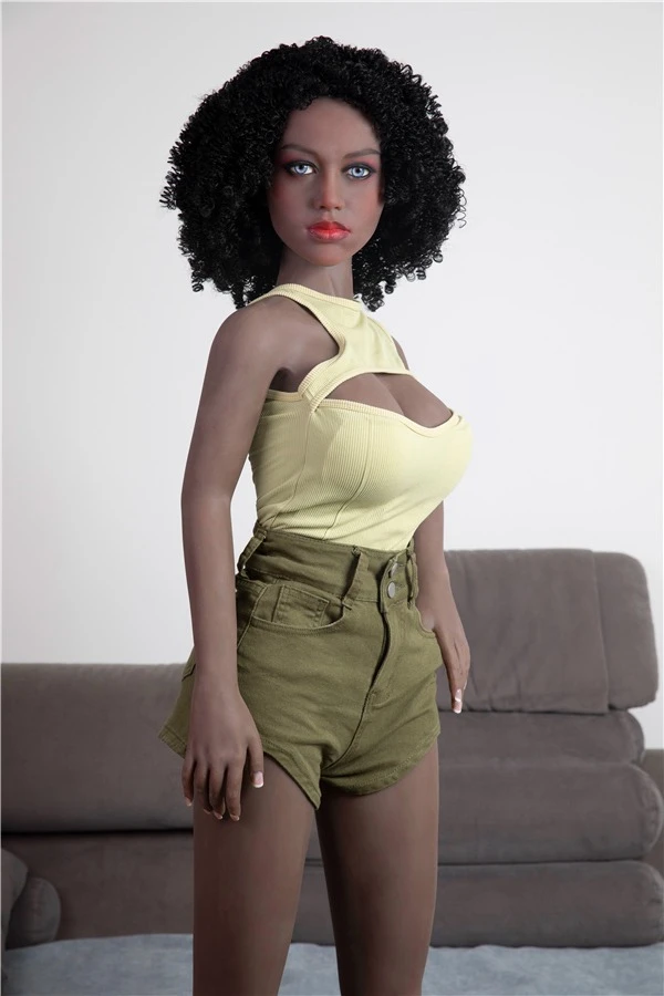 Muñeca sexual africana negra Cecelia de 158 cm de Galaxy Doll