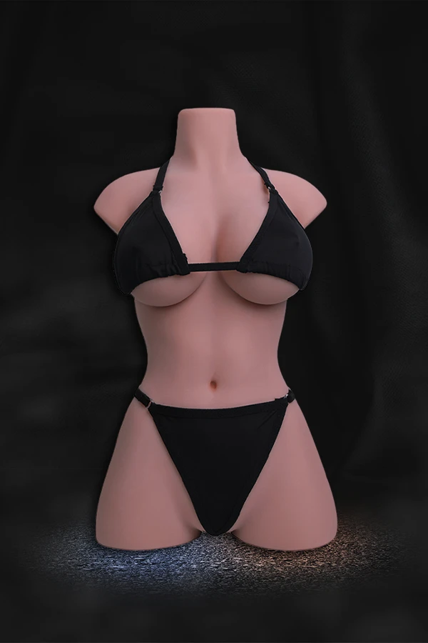 Reseña de la muñeca sexual Anais Torso de 49 cm, asequible y compacta: una compañera íntima económica