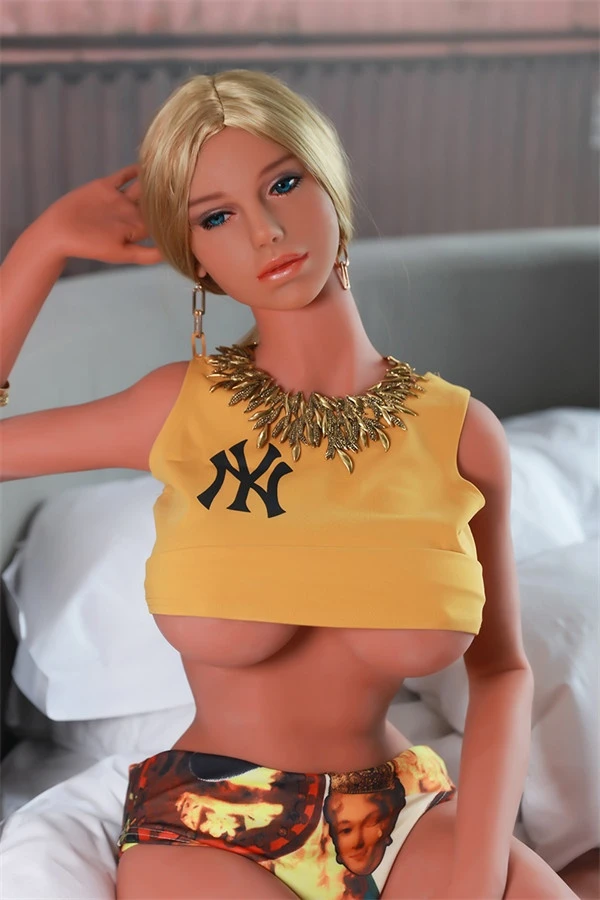 Rifrano Anastasia - Muñeca sexual rubia madura de 168 cm con curvas y cuerpo realista
