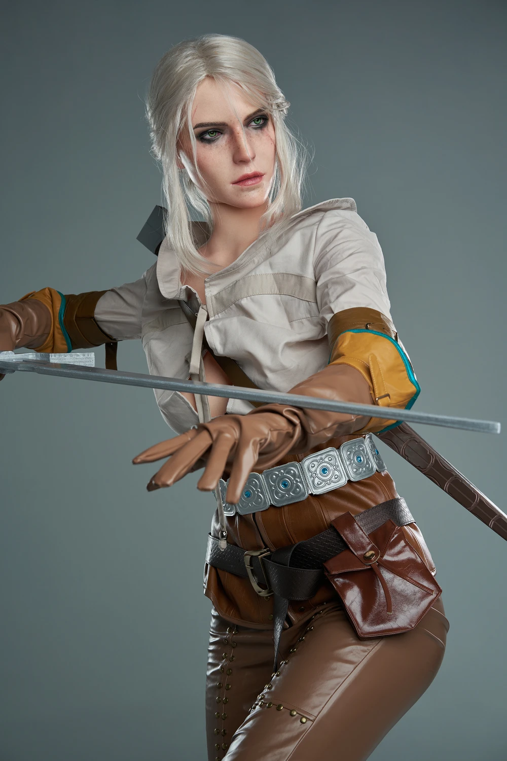 Muñeca sexual hiperrealista Ciri de The Witcher 3 de Game Lady, 168 cm
