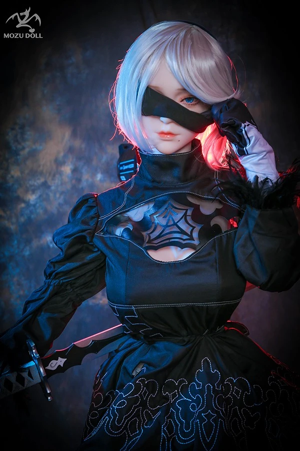 Muñeca MOZU - Muñeca sexual Ezra 2B de 163 cm con disfraz de cosplay y atuendo de regalo