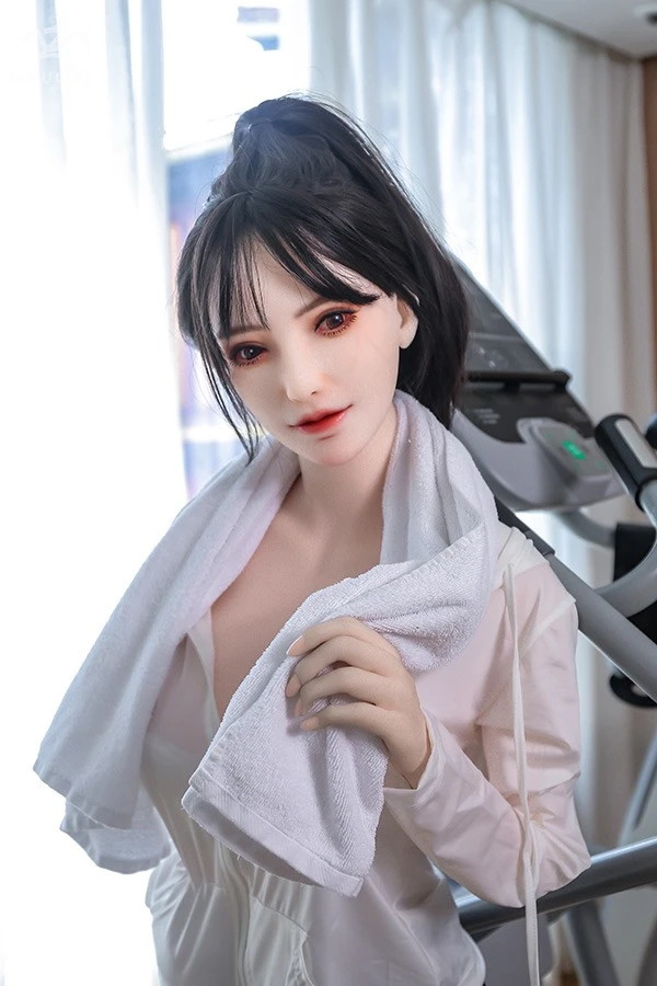 Muñeca MOZU - Adorable muñeca sexual morena de piel clara Murphy de 163 cm con atuendo de regalo