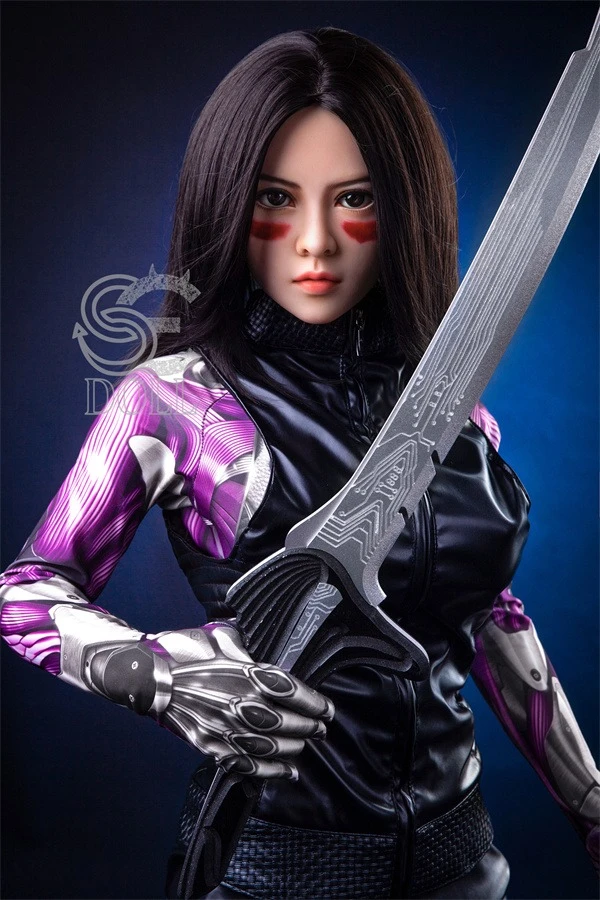 SEDOLL - Muñeca sexual realista COS Alita Margaret Altura de 156 cm