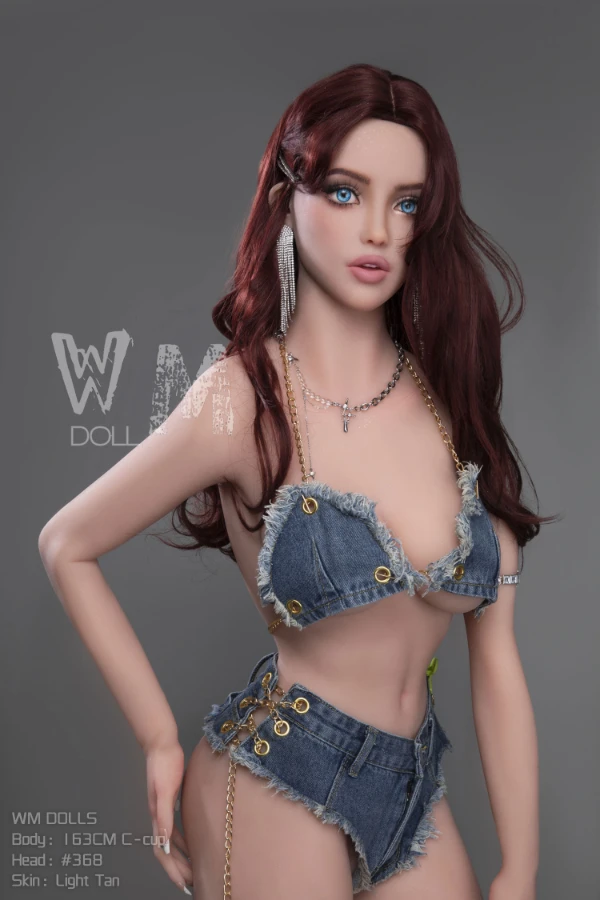 Reseña de la muñeca sexual realista pelirroja Estelle de 163 cm de WM Dolls con opción de segunda cabeza gratis