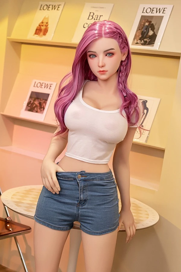 Muñeca Youqu - Oferta exclusiva en la muñeca sexual de moda realista y atractiva Colette de 160 cm con cabeza de silicona