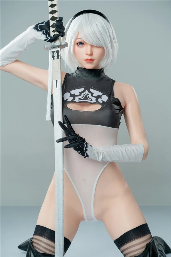 Muñeca Zelex - Muñeca sexual 2B de 170 cm de altura, extremadamente realista