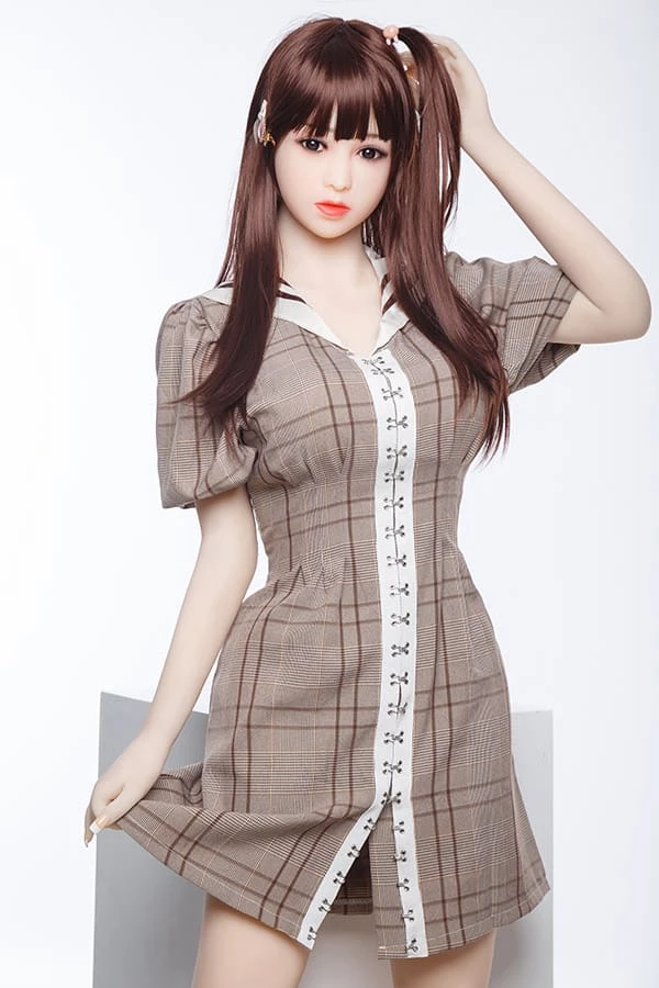 Muñeca sexual japonesa auténtica Aibei Odele de 158 cm con cabeza extra gratis.
