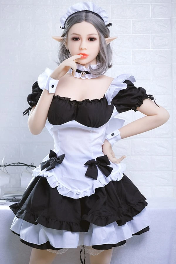 Aibei Doll presenta la impresionante muñeca sexual elfa realista Whitney de 158 cm con una segunda cabeza de cortesía.