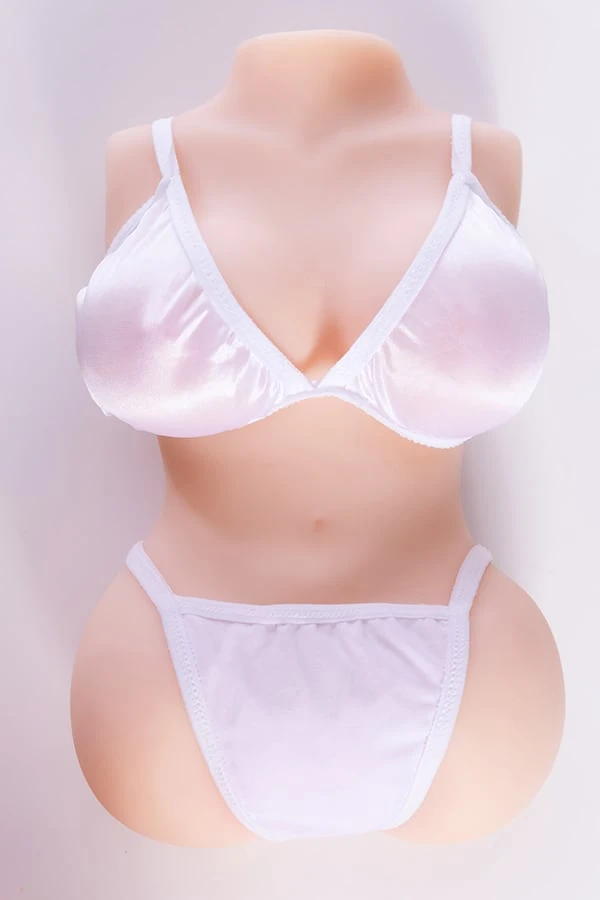 Reseñas de la muñeca Aibei: Muñeca sexual de TPE de 32 cm con torso descubierto